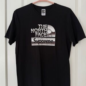 The North Face x Supreme Black Tee